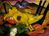 Famous Yellow Paintings - yellow cow